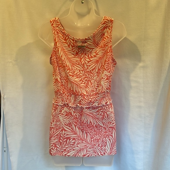 Columbia Perfect Travel Tank Peachy Pink Floral - Picture 2 of 5